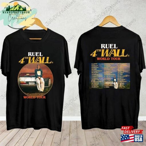 Ruel 4Th Wall World Tour 2023 Shirt Fan Concert T-Shirt Sweatshirt