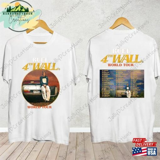 Ruel 4Th Wall World Tour 2023 Shirt Fan Concert T-Shirt Sweatshirt