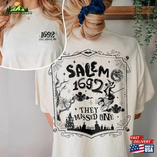 Salem 1692 Witch Sweatshirt Tee T-Shirt