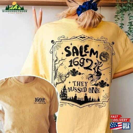 Salem 1692 Witch Sweatshirt Tee T-Shirt