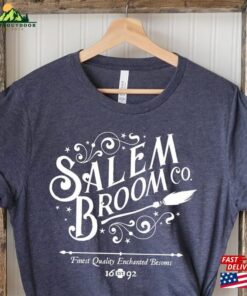 Salem Broom Co Shirt Halloween T-Shirts Unisex Hoodie