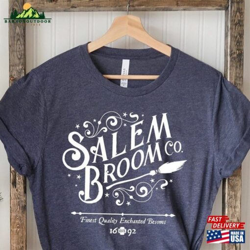 Salem Broom Co Shirt Halloween T-Shirts Unisex Hoodie