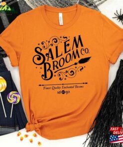 Salem Broom Co Shirt Halloween T-Shirts Unisex Hoodie