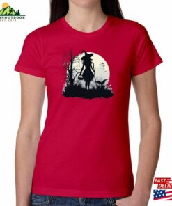 Salem Women’s Halloween Witch Print Casual T-Shirt Witchy Shirt Hoodie Unisex