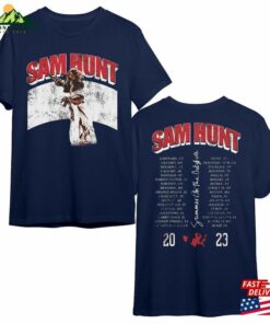 Sam Hunt 2023 Tour Shirt Summer On The Outskirts Tee Gift Fans Classic Hoodie