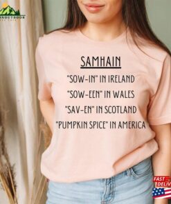 Samhain Wheel Of The Year Pagan Shirt T-Shirt Classic