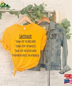 Samhain Wheel Of The Year Pagan Shirt T-Shirt Classic