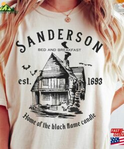 Sanderson Home Of The Black Flame Candle Comfort Colors Shirt Sisters Halloween Sweatshirt Hoodie