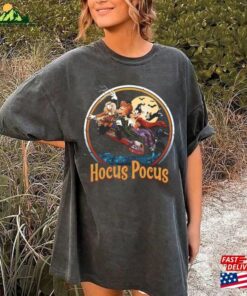 Sanderson Sisters Costume Minnie Mouse Daisy Clarabelle Figaro Black Cat Shirt Hocus Pocus Disney Halloween T-Shirt Mickey Classic