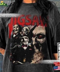 Saw Jigsaw Horror Movie Shirt Bootleg Halloween Vintage Retro 90S Y2k Sweatshirt Classic Unisex