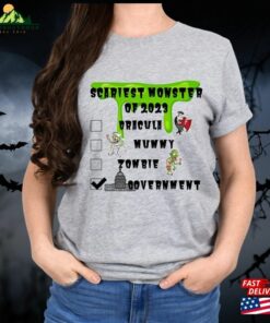 Scariest Monster Of 2023 Unisex Tee Shirt Political Halloween Funny Sweatshirt 3