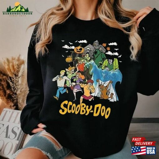 Scooby Doo Halloween Graphic Unisex T-Shirt Sweatshirt Lover Gift Funny Hoodie