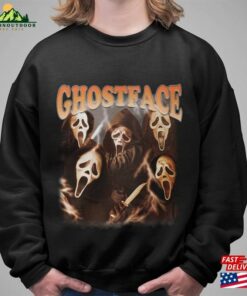 Scream Ghostface Horror Halloween Shirt Movie Gift T Shirt Unisex 3
