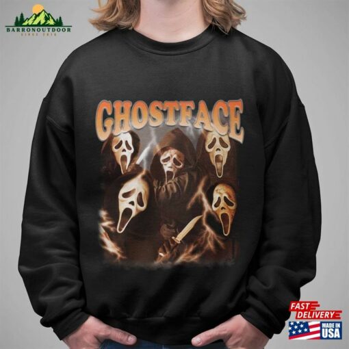 Scream Ghostface Horror Halloween Shirt Movie Gift T-Shirt Unisex