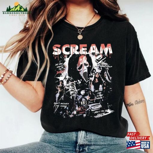 Scream Vintage Halloween Shirt Sweatshirt Classic