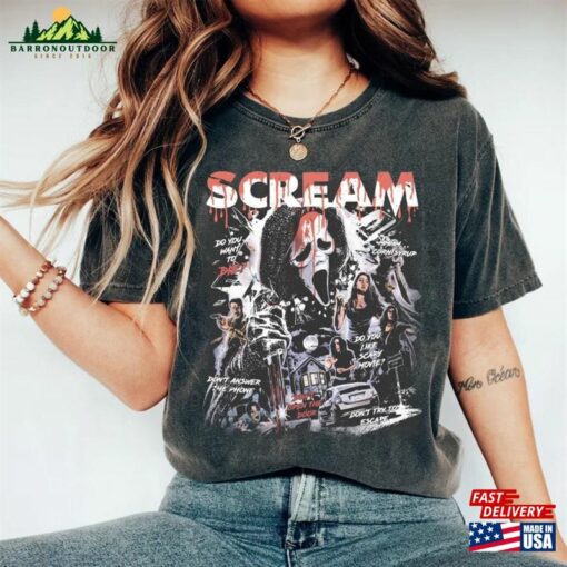 Scream Vintage Halloween Shirt Sweatshirt Classic