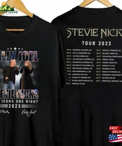 Signature Billy Joel Stevie Nick Tour T-Shirt Merch Shirt 90S Sweatshirt Hoodie