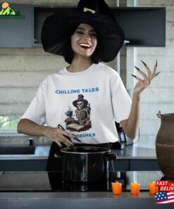 Skeleton Book Lover T Shirt Quot Chilling Tales Unisex Classic 3