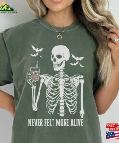 Skeleton Coffee Shirt Comfort Colors Classic T-Shirt 2 Skeleton Coffee Shirt Comfort Colors Classic T Shirt 3