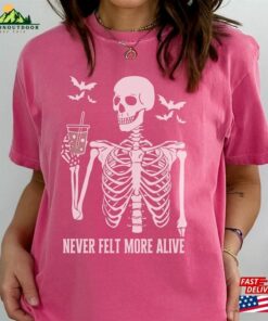 Skeleton Coffee Shirt Comfort Colors Classic T-Shirt 3 Skeleton Coffee Shirt Comfort Colors Classic T Shirt 4