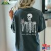 Skeleton Comfort Colors Shirt Coffee Trendy Halloween 2023 Shirts Unisex Hoodie