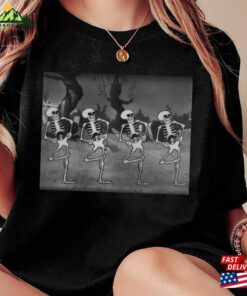 Skeleton Dancing Silly Symphony Halloween Fall Autumn Spooky Season T-Shirt Hoodie