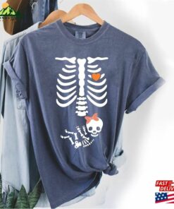 Skeleton Halloween Maternity Comfort Colors® Shirt New Baby Girl Pregnancy Announcement 2023 Pregnant Women Sweatshirt Classic 2 Skeleton Halloween Maternity Comfort Colors(r) Shirt New Baby Girl Pregnancy Announcement 2023 Pregnant Women Sweatshirt Classic 3