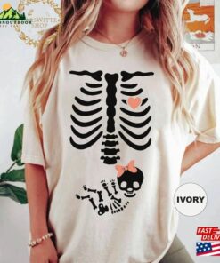 Skeleton Halloween Maternity Comfort Colors Shirt New Baby Girl Pregnancy Announcement 2023 Pregnant Women Unisex Sweatshirt 3 Skeleton Halloween Maternity Comfort Colors Shirt New Baby Girl Pregnancy Announcement 2023 Pregnant Women Unisex Sweatshirt 4