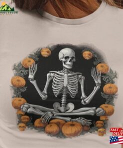 Skeleton Halloween Shirt Sweatshirt Unisex