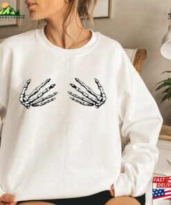 Skeleton Hands Sweat Halloween Sweatshirt 2023 T Shirt 3
