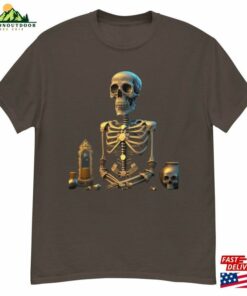 Skull Shirt Hoodie Unisex