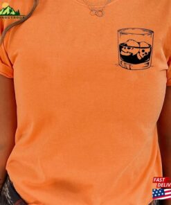 Skull Whiskey Crewneck Sweatshirt Halloween 2023 T Shirt Drinking Shirt Unisex 4