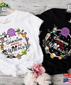 Snacking Around The World Halloween Shirt Drinking Epcot Disney Sweatshirt Classic 2 Snacking Around The World Halloween Shirt Drinking Epcot Disney Sweatshirt Classic 3