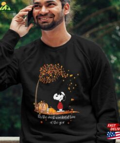 Snoopy It’s The Most Wonderful Time Of Year Halloween Shirt Sweatshirt Hoodie