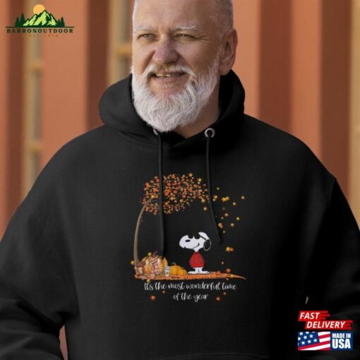 Snoopy It’s The Most Wonderful Time Of Year Halloween Shirt Sweatshirt Hoodie