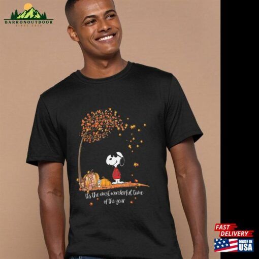 Snoopy It’s The Most Wonderful Time Of Year Halloween Shirt Sweatshirt Hoodie