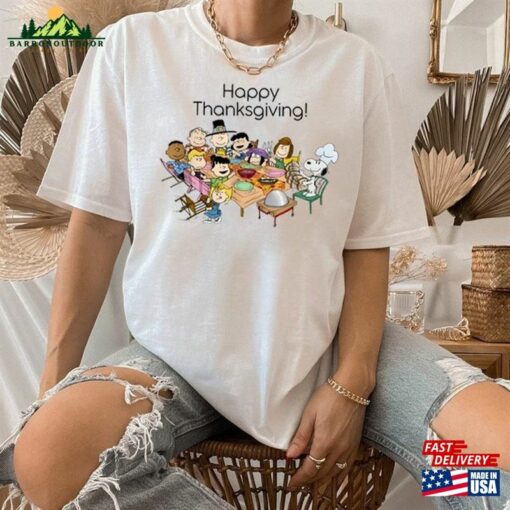 Snoopy Thanksgiving Shirt Unisex T-Shirt