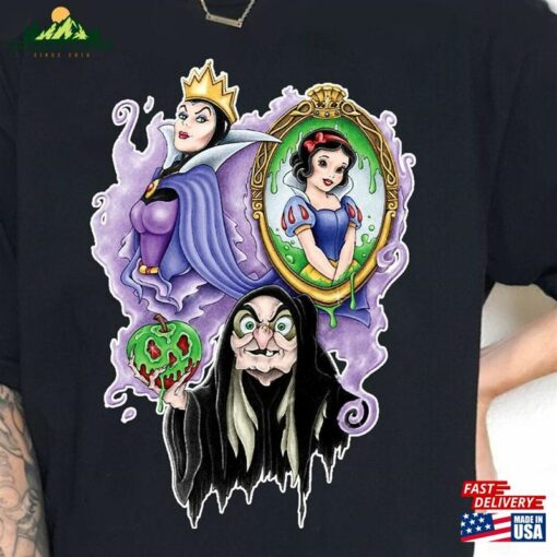 Snow White Halloween Shirt Poison Apple Evil Queen Hoodie Classic