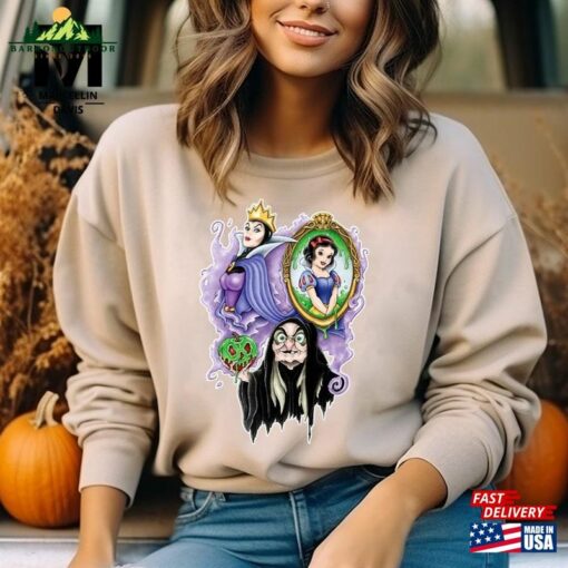 Snow White Halloween Shirt Poison Apple Evil Queen Hoodie Classic