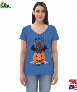 So Cute Its Batty Eco V Neck T Shirt Hoodie Classic 3