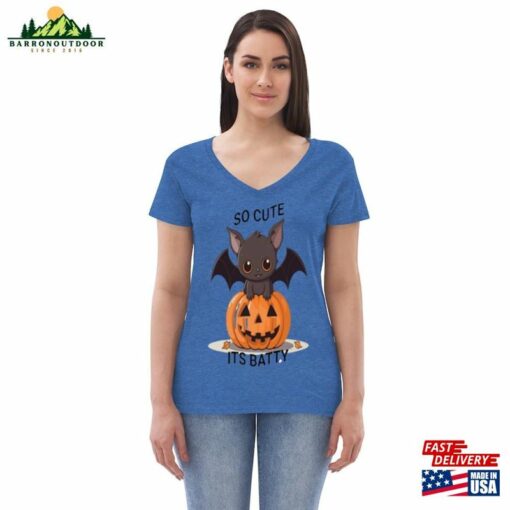 So Cute Its Batty Eco V Neck T-Shirt Hoodie Classic