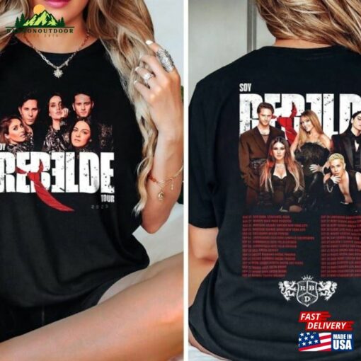 Soy Rebelde Tour 2023 2 Sides Shirt Rbd Touring Classic T-Shirt