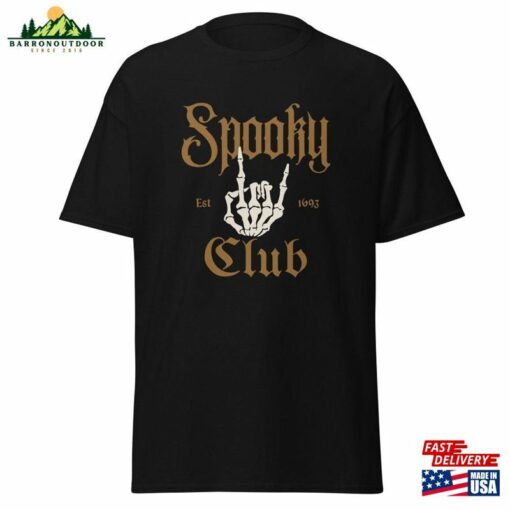 Spocky Club Halloween Party 2023 2024 Men Women Unisex Classic T-Shirt