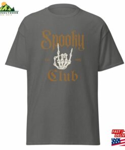 Spocky Club Halloween Party 2023 2024 Men Women Unisex Classic T Shirt 4