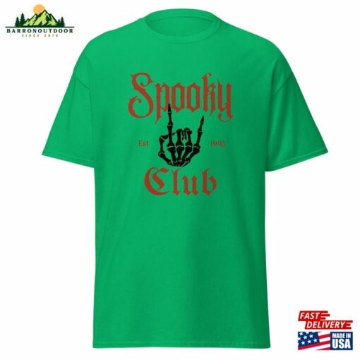 Spocky Club Halloween Party 2023 2024 Men Women Unisex Hoodie T-Shirt