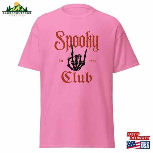 Spocky Club Halloween Party 2023 2024 Men Women Unisex Hoodie T-Shirt