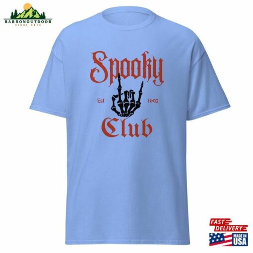 Spocky Club Halloween Party 2023 2024 Men Women Unisex Hoodie T-Shirt