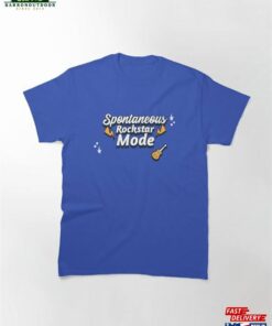 Spontaneous Rockstar Mode Guitar T-Shirt Unisex