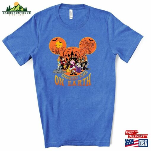 Spookiest Place On Earth Shirt Disney 2023 Halloween T Unisex Sweatshirt