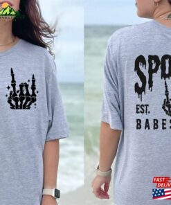 Spooky Babes Club Shirt Printed Front And Back Babe T-Shirt Unisex 2 Spooky Babes Club Shirt Printed Front And Back Babe T Shirt Unisex 3